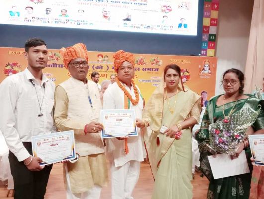 मरार पटेल समाज महिला प्रकोष्ठ के प्रदेश अध्यक्ष बनीं रानी