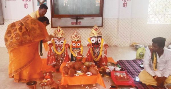 विधायक ने भगवान जगन्नाथ की पूजा-अर्चना कर, क्षेत्रवासियों की खुशहाली की कामना की