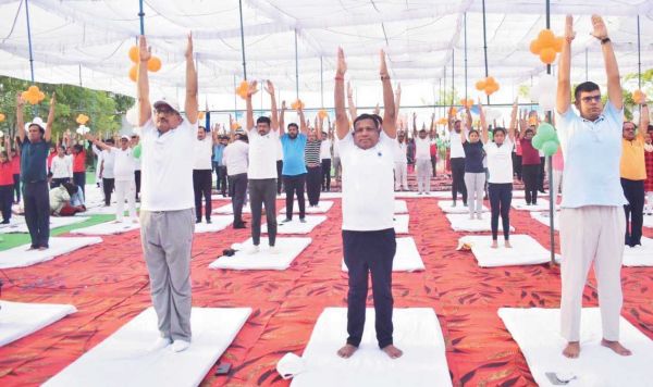 योग हमारी सभ्यता एवं संस्कृति का हिस्सा-गिरिराज