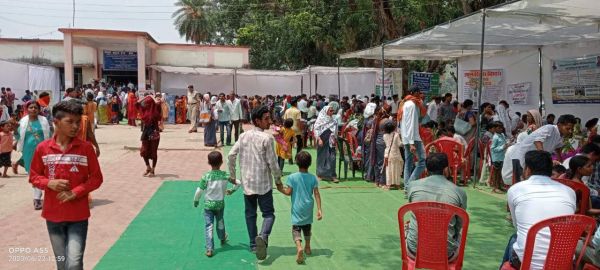 शिविर में आधे लोगों की नहीं  हुई सुनवाई, बैरंग लौटे