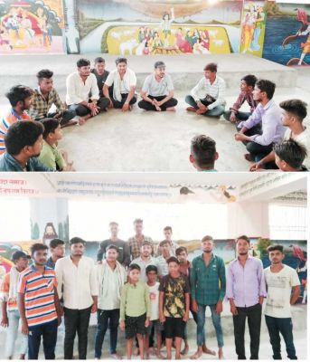 एनएसयूआई की छात्र जोड़ो संवाद सतत जारी