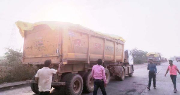 अवैध फ्लाई ऐश परिवहन पर 6 माह में लगाया 30.88 लाख का जुर्माना