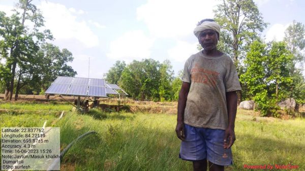 पानी की उपलब्धता  से आसानी से  हो रही फसलों की पैदावार