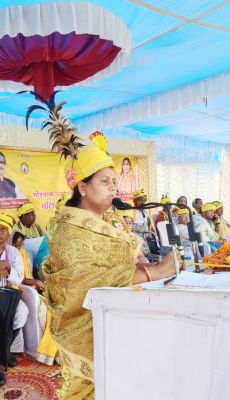 विधायक ने भवन निर्माण के लिए की 10 लाख की घोषणा