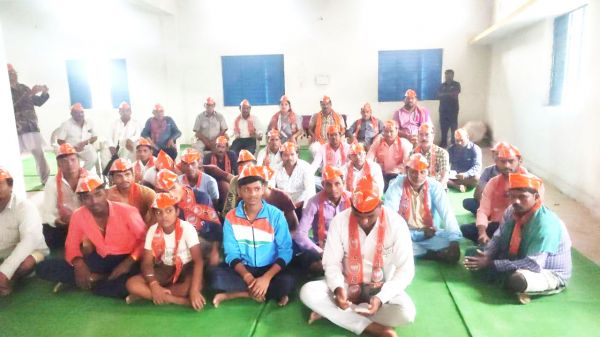 विधायक, जिला पदाधिकारी, मंडल पदाधिकारी सहित सैकड़ों कार्यकर्ताओं ने पीएम मोदी को सुना