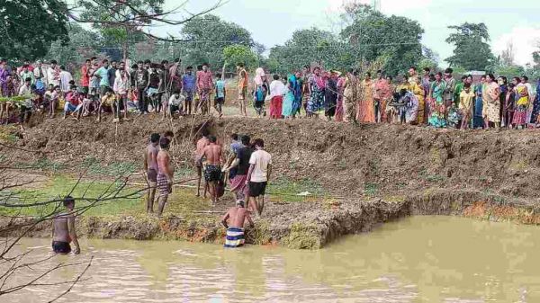 डबरी में नहाते डूबा, बुजुर्ग की मौत