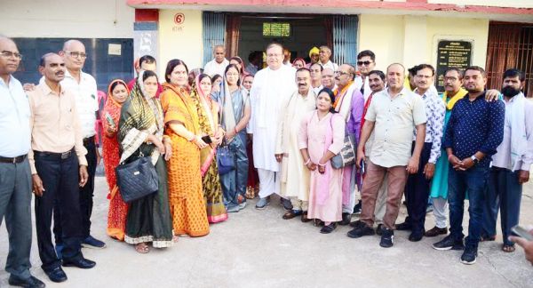 विधायक अमितेश ने किया विकास कार्यों का भूमिपूजन