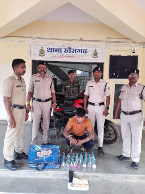 अवैध शराब, आरोपी पकड़ाया