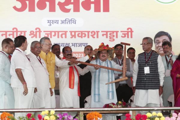  शाम सवा 7 बजे रायपुर आकर दिल्ली लौटेंगे नड्डा