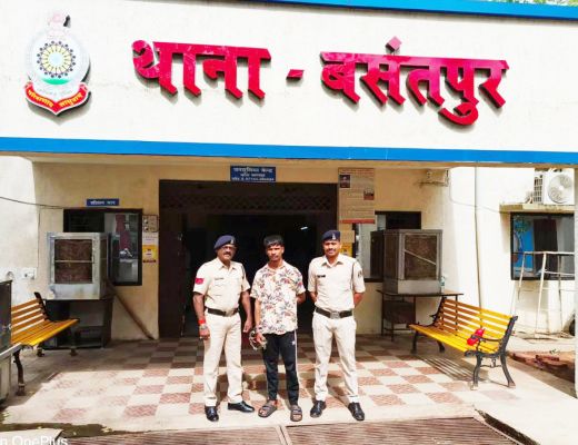 वाहन चोरी का आरोपी पकड़ाया