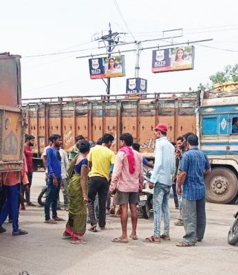 डेथ जोन बन चुके काशीराम चौक में फिर हुआ हादसा  