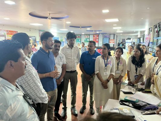 कोण्डागांव जिला अस्पताल में बालको मेडिकल का नि:शुल्क कैंसर जांच शिविर