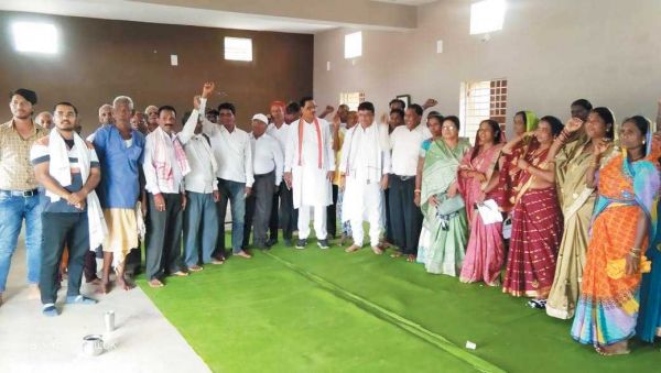 बेलरगांव ब्लॉक में कांग्रेस का बूथ चलो अभियान