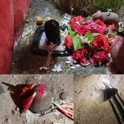 आधी रात को घर के एक छोर में निकला शिवलिंग, दर्शनार्थियों का लगा तांता