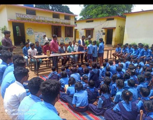 कबोंगा में शाला प्रवेशोत्सव 