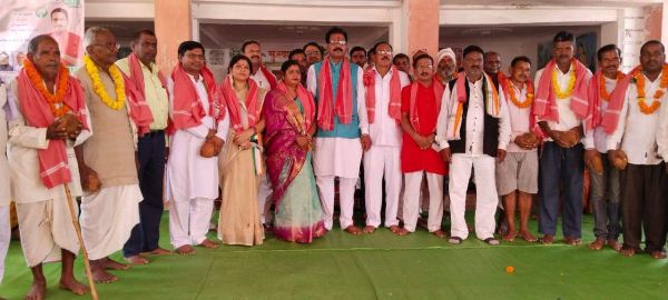 डोंगरगांव विधानसभा क्षेत्र  में किसान रथ रवाना