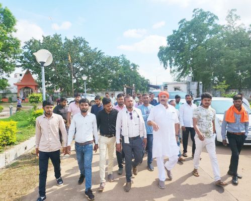 अवैध कारोबार पर अंकुश लगाने किसान नेता ने एसपी को सौंपा ज्ञापन, आंदोलन की चेतावनी