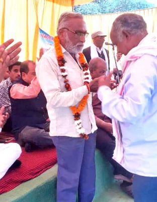 तूता में हड़ताली कर्मचारियों का मेला