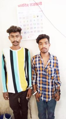 स्कूटी चोरी करने वाले दो गिरफ्तार