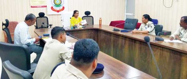 पुलिसकर्मियों को आरोपियों के फिंगरप्रिंट को नफीस सिस्टम में अपलोड करने प्रशिक्षण 
