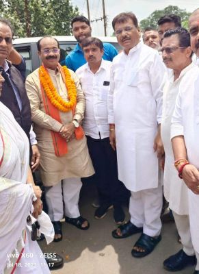 भाजपा प्रदेशाध्यक्ष साव का भाजपाइयों ने किया स्वागत