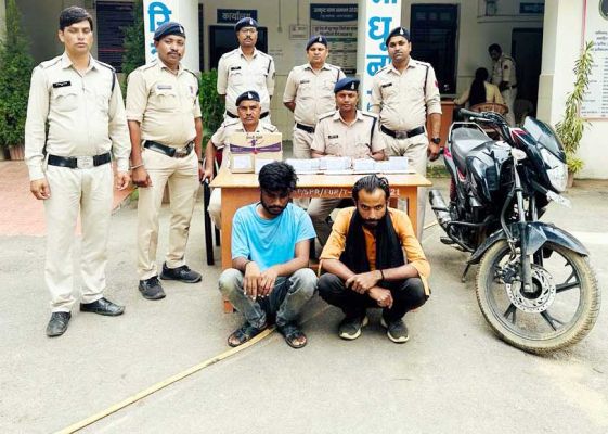 भारी मात्रा में नशीली दवाईयों सहित 2 बंदी