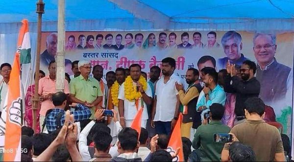 कांग्रेस प्रदेश अध्यक्ष का करन्दोला  में कार्यकर्ताओं ने किया स्वागत