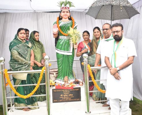 छत्तीसगढ़ की अस्मिता, स्वाभिमान और सम्मान की प्रतीक हैं छत्तीसगढ़ महतारी-विधायक