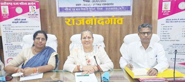 महिला आयोग ने किए 18 प्रकरणों का निपटारा