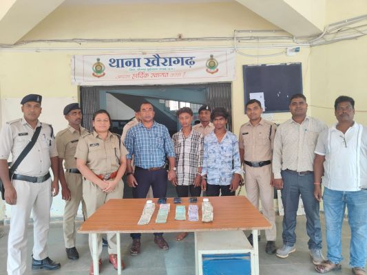 दुकान से नगदी रकम चोरी करने वाले  दो चोर पकड़ाए, भेजा रिमांड पर
