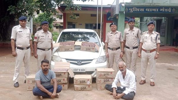 अंतरराज्यीय शराब तस्कर गिरफ्तार