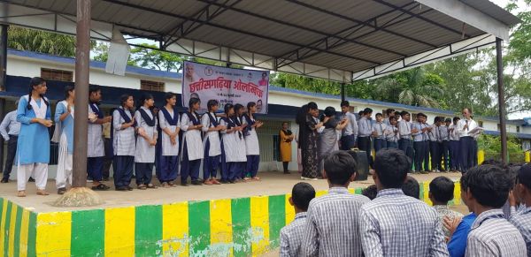 हरिहर शाला में छात्रसंघ शपथ ग्रहण