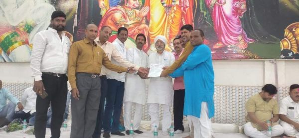 होरा ने किया सोनकर समाज के भवन एवं शेड निर्माण का लोकार्पण