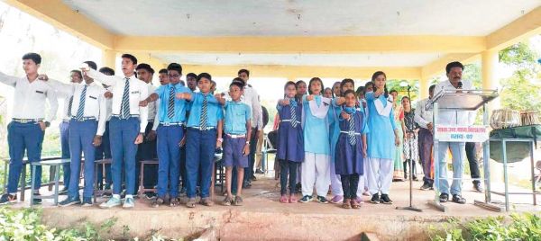 हसदा स्कूल में छात्र संघ का गठन
