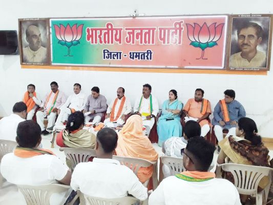 प्रदेश में बन रही भाजपा की  मजबूत सरकार-अरुण साव