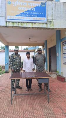 सूने मकान में चोरी करने वाला आरोपी पकड़ाया