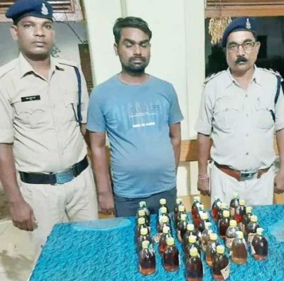 अवैध शराब, आरोपी गिरफ्तार