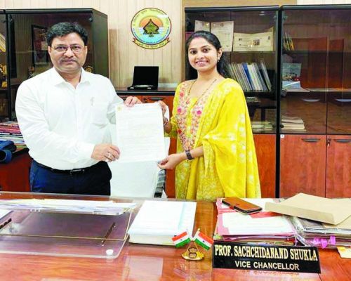 प्रियंका बिस्सा को डॉक्टरेट की उपाधि