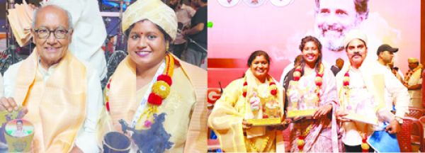 बेंगलुरुमें सम्मानित  हुईं  क्रांति