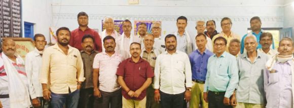 विधायक प्रतिनिधि ने किया साहू भवन का भूमिपूजन