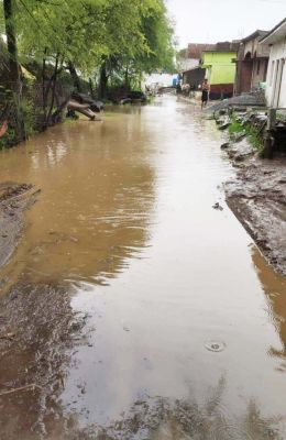 दो दिनों से झमाझम बारिश,  तालाब-खेत लबालब