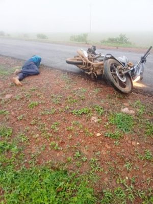 दो मोटरसाइकिलों में भिड़ंत,  रोजगार सहायक की मौत