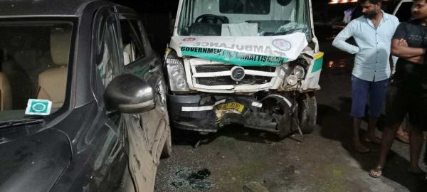 108 वाहन की चपेट में साइकिल सवार ग्रामीण की मौत