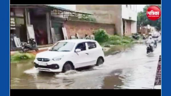 तीन दिनों की बारिश से निचली बस्तियों व सडक़ों पर भरा पानी
