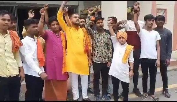 बजरंग दल ने राष्ट्रपति के नाम सौंपा ज्ञापन