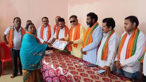 कृष्णा नगर में लाभार्थी सम्मेलन 