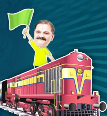 रक्सौल-हैदराबाद के पहिये  भी राजनांदगांव में थमेंगे