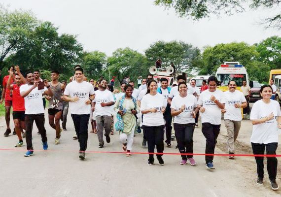 मतदाता जागरूकता दौड़:  सारंगढ़ बिलाईगढ़ सब्बो जाबो वोट देहे बर की गूंज