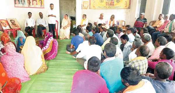 शक्ति केन्द्र नारी में भाजपा का लाभार्थी सम्मेलन