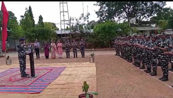 80 बटालियन सीआरपीएफ ने मनाया आजादी का अमृत महोत्सव, कई आयोजन